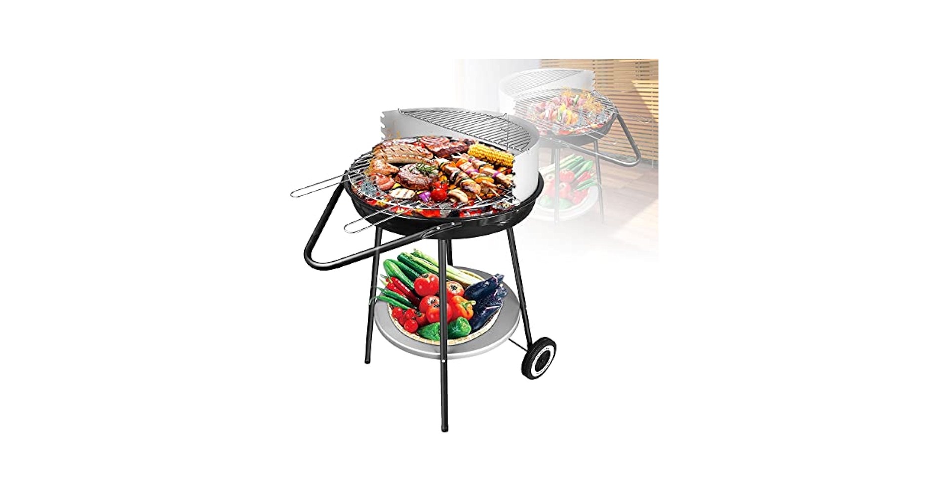 Amazon.com: WENSHENG Portable Folding Garden Barbecue BBQ